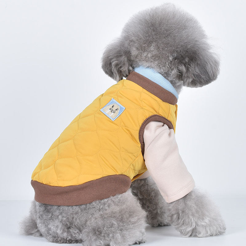 Fun Faction Gourd Double Collar Waistcoat Pet Clothing Autumn And Winter Clothing