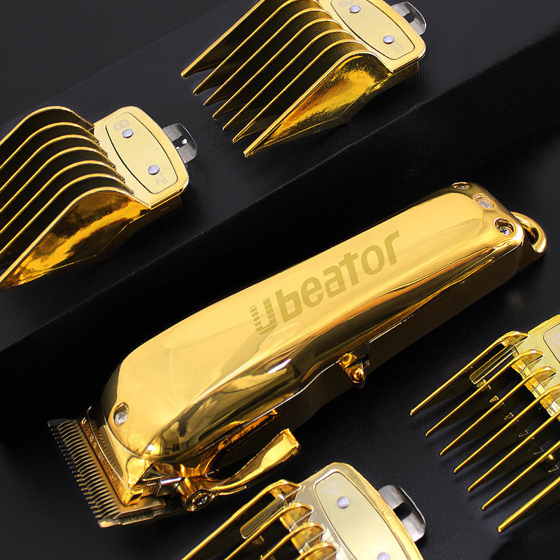 Full Golden High Power Oil Head Retro Local Gold Electric Push