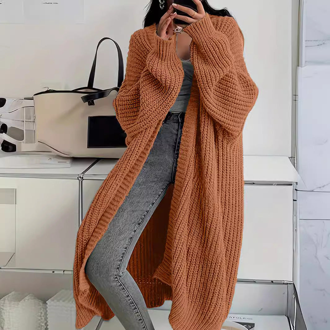 Street Trendy, Personalized And All-match Knitted Coat